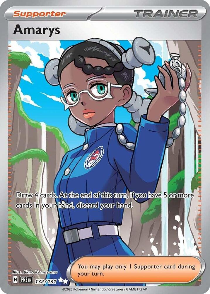 Amarys - 132/131 - Ultra Rare | SV - Prismatic Evolutions