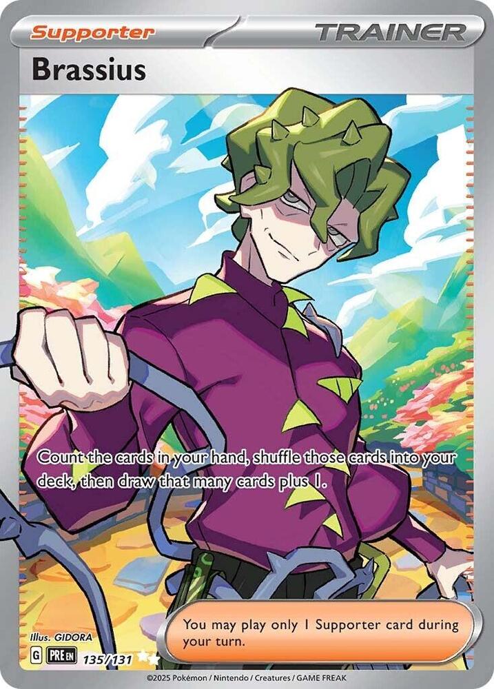 Brassius - 135/131 - Ultra Rare | SV - Prismatic Evolutions