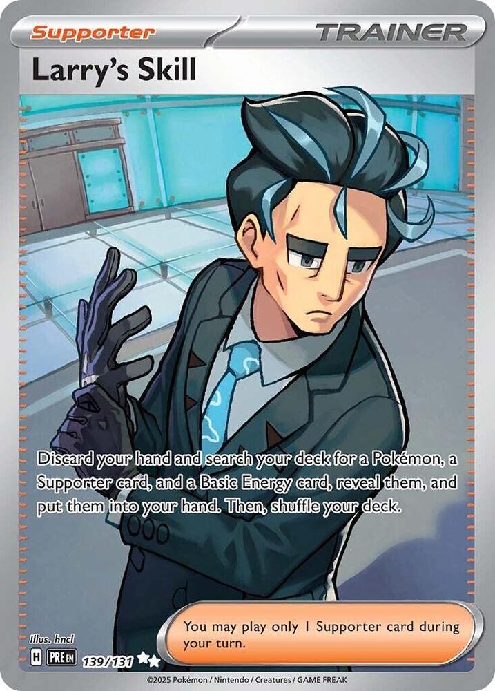Larry's Skill - 139/131 - Ultra Rare | SV - Prismatic Evolutions