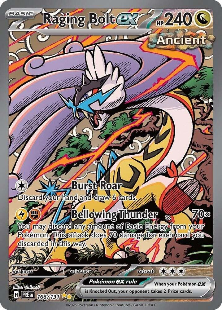 Raging Bolt ex - 166/131 | SV - Prismatic Evolutions