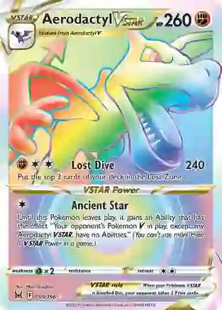 Aerodactyl VSTAR - 199/196 - Secret Rare | SWSH - Lost Origin