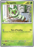 Sprigatito - 016/159 - Common - Reverse Holo | SV - Journey Together