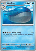 Wailord - 041/159 - Rare - Reverse Holo | SV - Journey Together