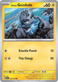 Alolan Geodude - 044/159 - Reverse Holo | SV - Journey Together