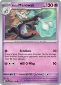 Alolan Marowak - 057/159 - Reverse Holo | SV - Journey Together