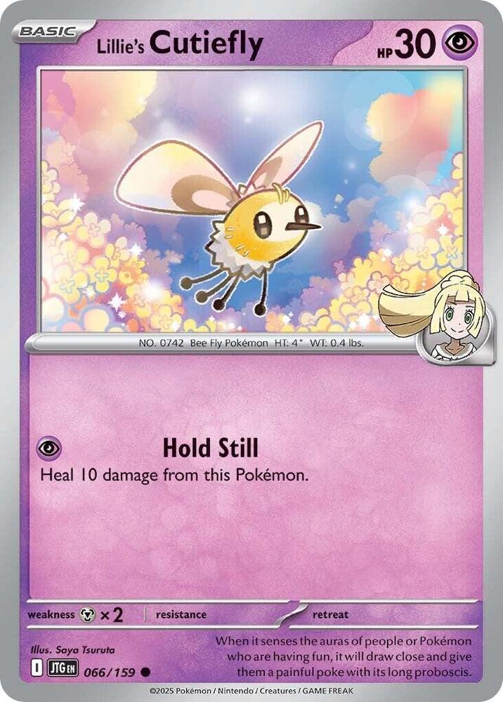 Lillie's Cutiefly - 066/159 - Reverse Holo | SV - Journey Together