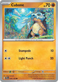 Cubone - 076/159 - Common - Reverse Holo | SV - Journey Together