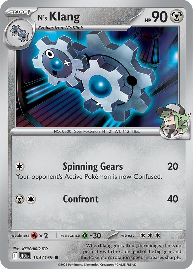 N's Klang - 104/159 - Common - Reverse Holo | SV - Journey Together