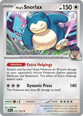 Hop's Snorlax - 117/159 - Rare - Reverse Holo | SV - Journey Together