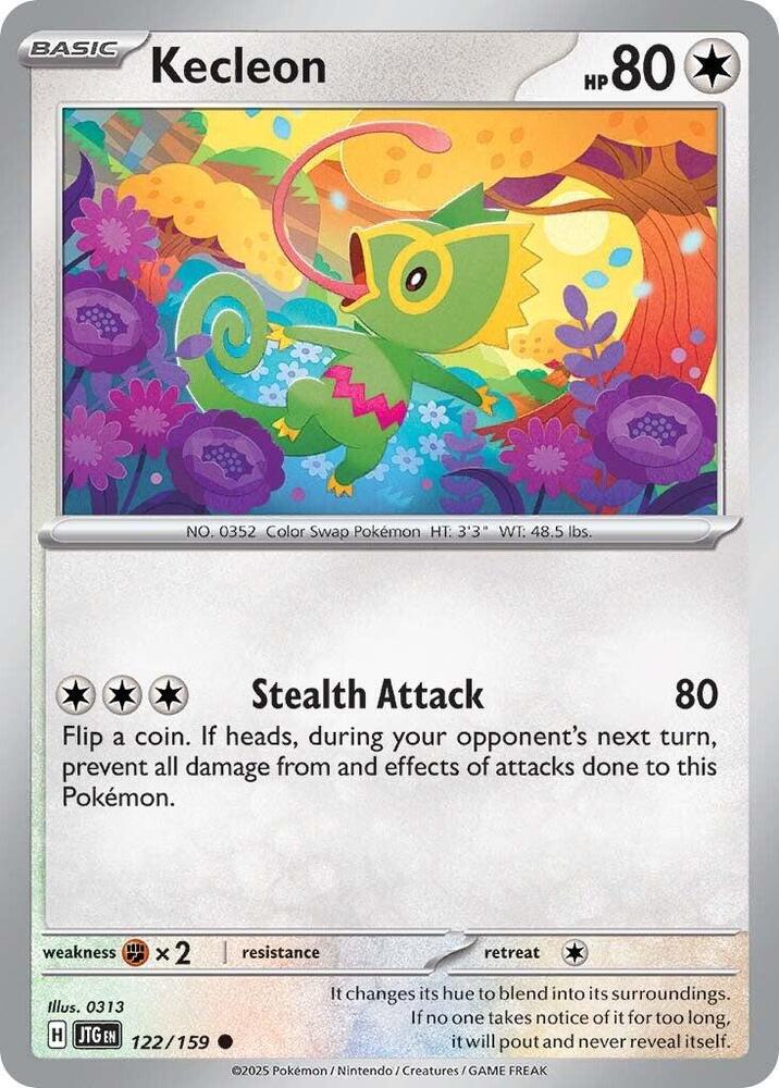 Kecleon - 122/159 - Common - Reverse Holo | SV - Journey Together
