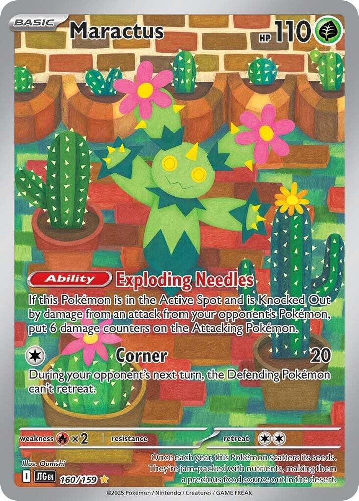 Maractus - 160/159 - Illustration Rare | SV - Journey Together