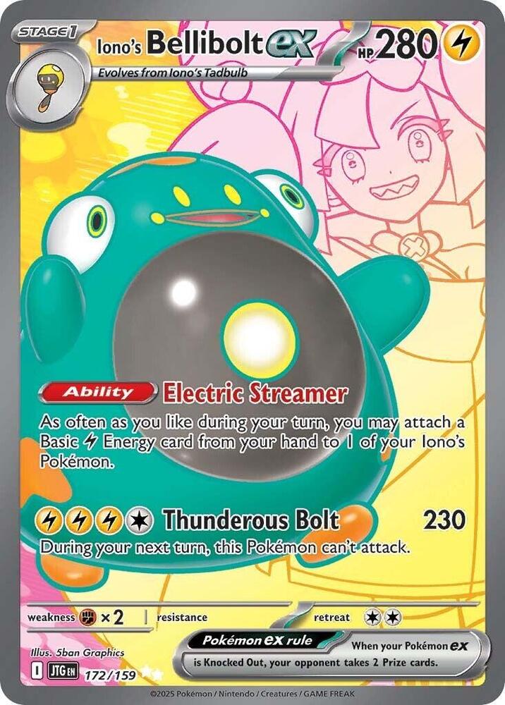 Iono's Bellibolt ex - 172/159 - Ultra Rare | SV - Journey Together
