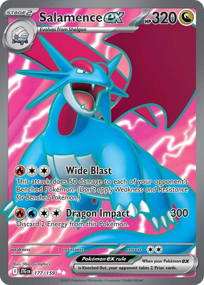 Salamence ex - 177/159 - Ultra Rare | SV - Journey Together