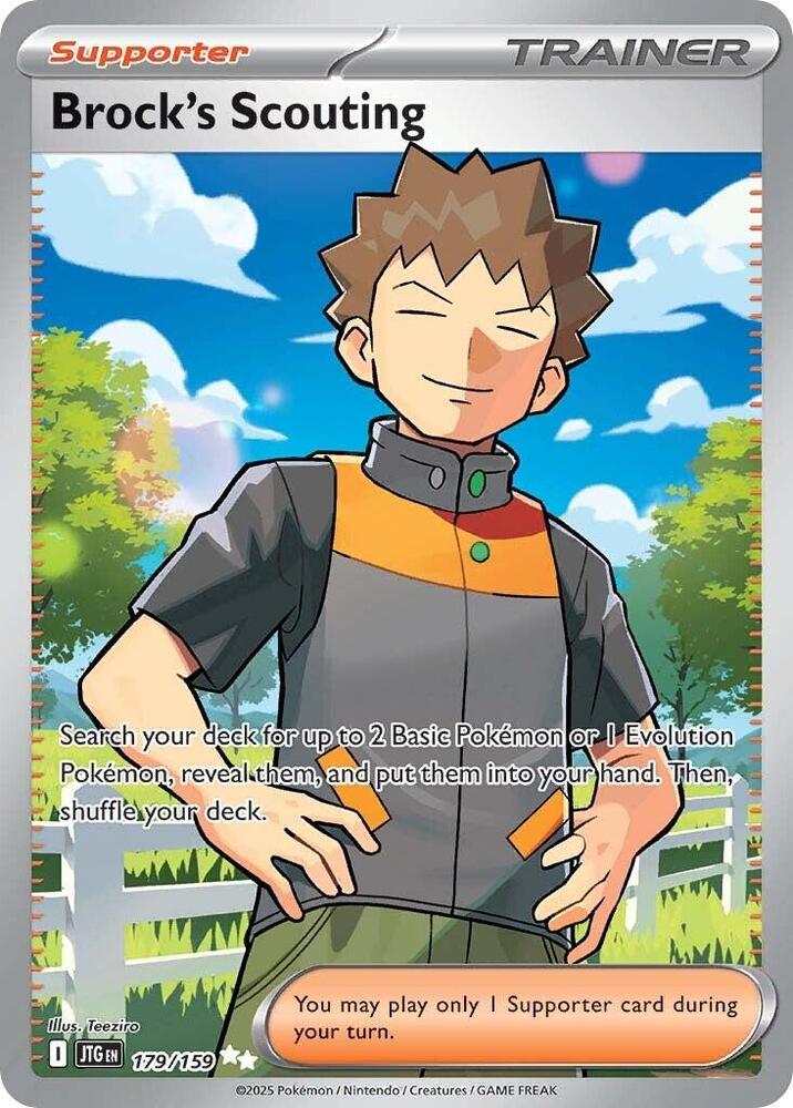Brock's Scouting - 179/159 - Ultra Rare | SV - Journey Together