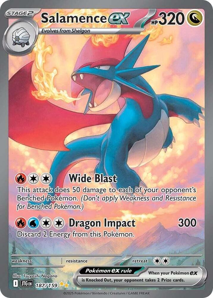 Salamence ex - 187/159 | SV - Journey Together