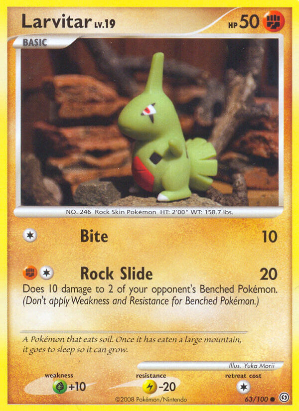 Larvitar - 63/100 - Common | Stormfront