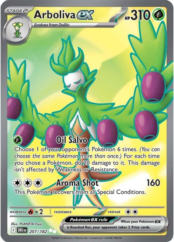 Arboliva ex - 207/182 - Ultra Rare | SV - Destined Rivals