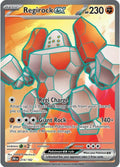 Regirock ex - 214/182 - Ultra Rare | SV - Destined Rivals