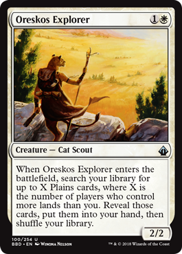 Oreskos Explorer - Foil | Battlebond