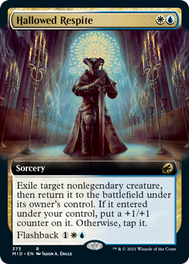 Hallowed Respite - Extended Art | Innistrad: Midnight Hunt