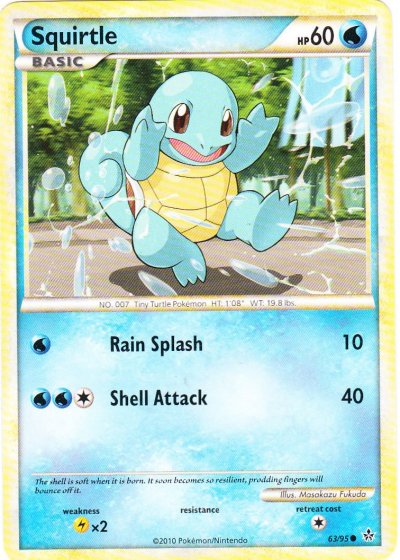Squirtle - 63/95 - Common | HS Unleashed