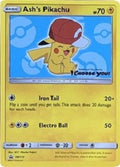 Ash's Pikachu - SM113 - SM Black Star Promo | SM Black Star Promos
