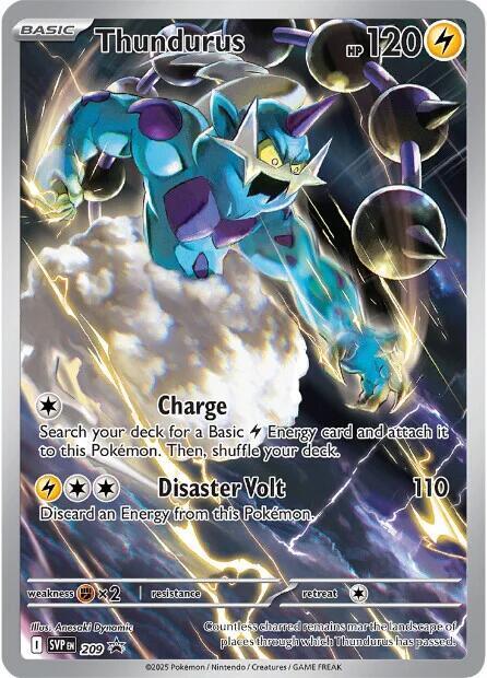 Thundurus - SVP209 | SVP Promos
