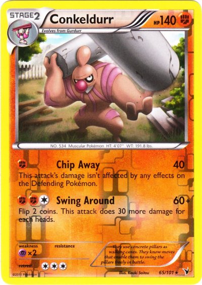 Conkeldurr - 65/101 - Rare | BW - Noble Victories