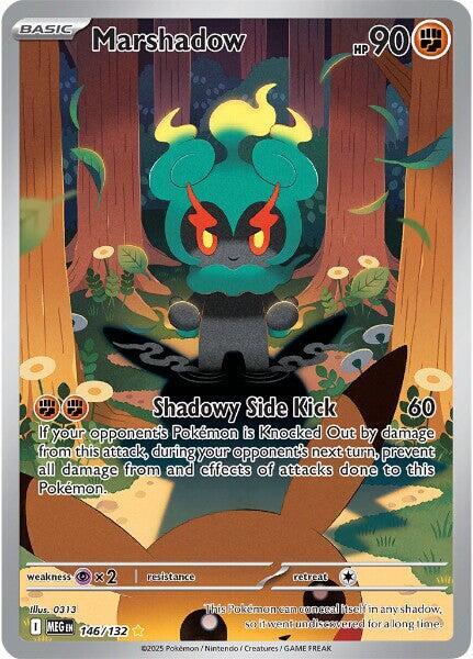 Marshadow - 146/132 - Illustration Rare | ME - Base Set