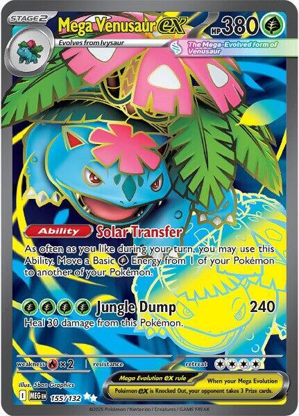 Mega Venusaur ex - 155/132 - Ultra Rare | ME - Base Set