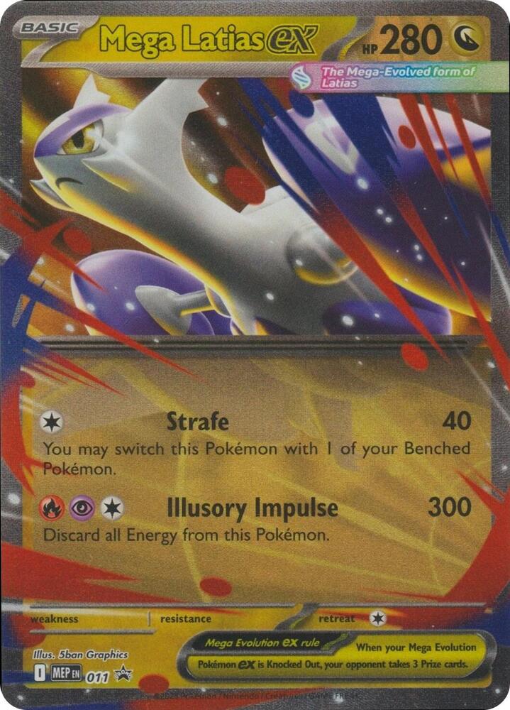 Mega Latias ex - MEP011 - MEP Black Star Promos | ME - Promos