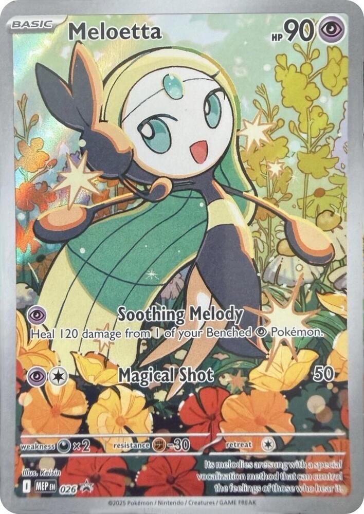 Meloetta - MEP026 - MEP Black Star Promos | ME - Promos