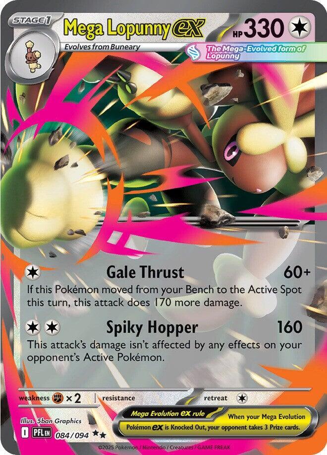 Mega Lopunny ex - 084/094 - Double Rare | ME - Phantasmal Flames