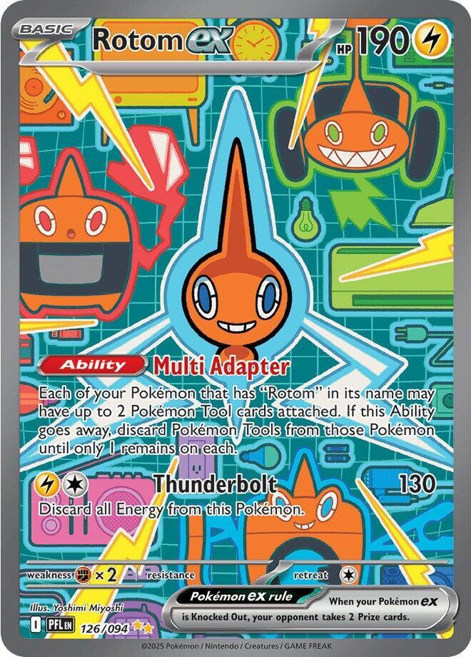 Rotom ex - 126/094 - Special Illustration | ME - Phantasmal Flames