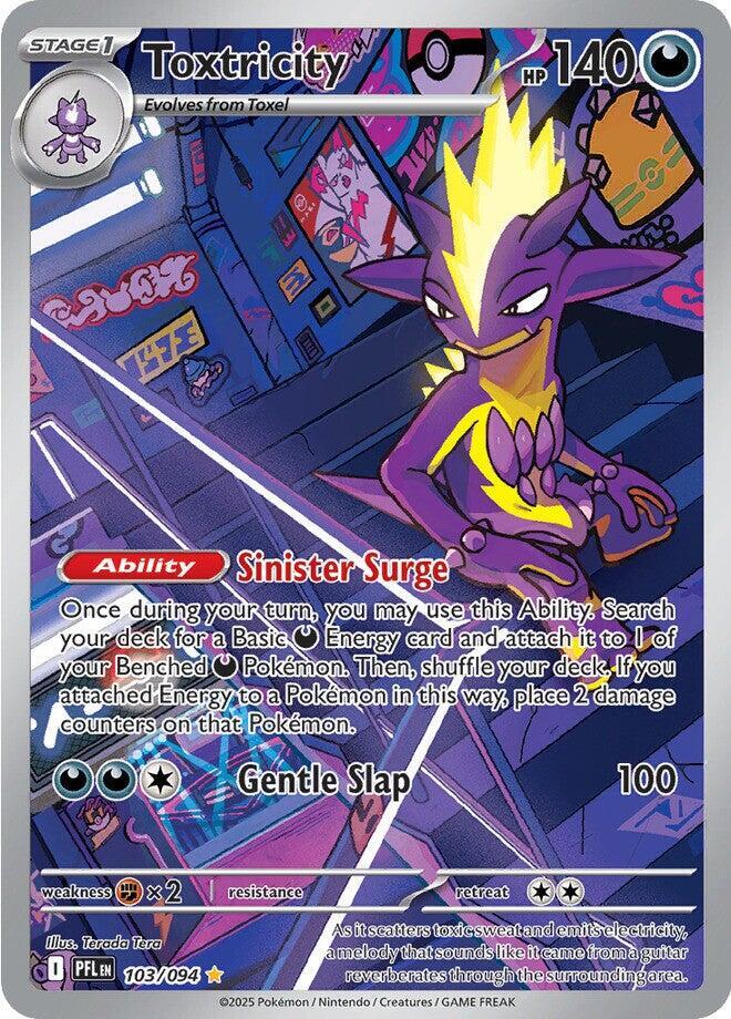 Toxtricity - 103/094 - Illustration Rare | ME - Phantasmal Flames