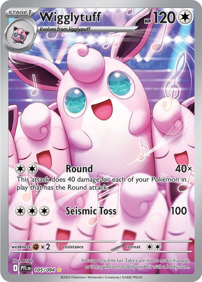 Wigglytuff - 105/094 - Illustration Rare | ME - Phantasmal Flames