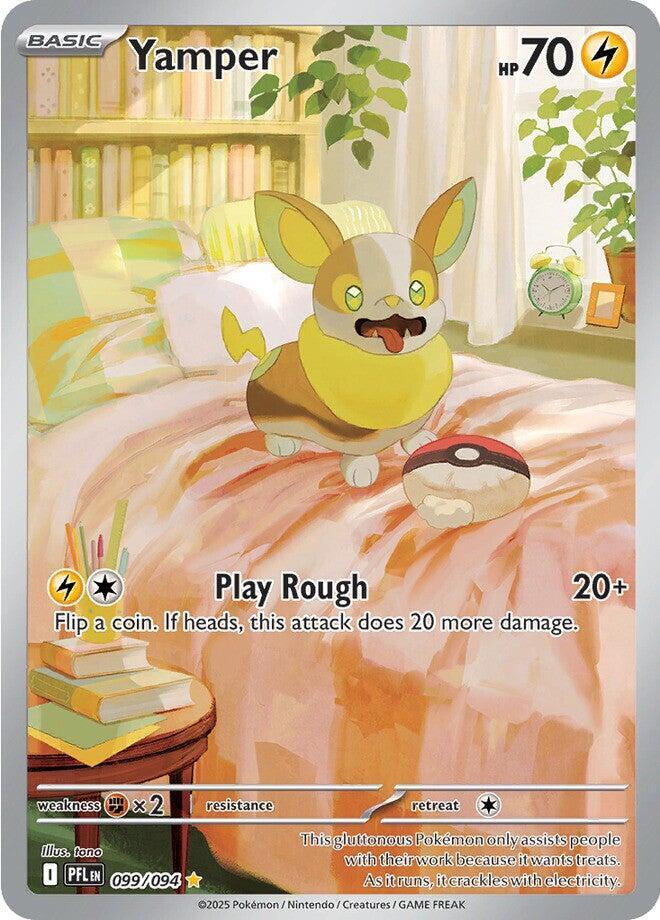 Yamper - 099/094 - Illustration Rare | ME - Phantasmal Flames