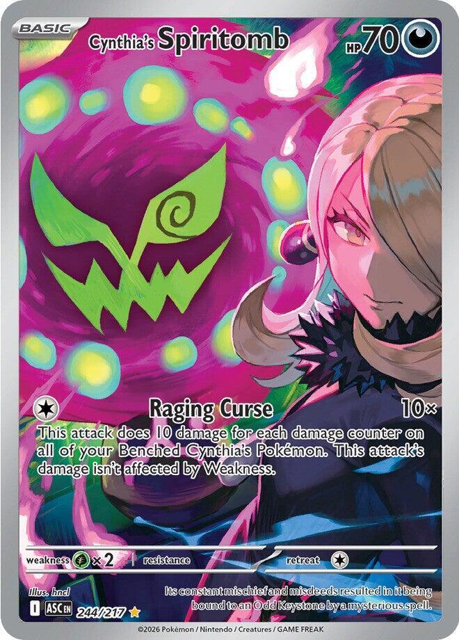Cynthia's Spiritomb - 244/217 - Illustration | ME - Ascended Heroes
