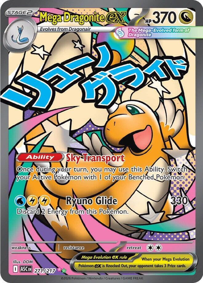 Mega Dragonite ex - 271/217 - Mega Attack Rare | ME - Ascended Heroes