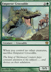 Emperor Crocodile - Foil | 9th Edition