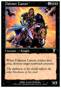 Dakmor Lancer - Foil | 7th Edition