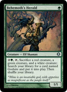 Behemoth's Herald - Foil | Shards of Alara