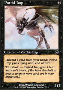 Putrid Imp - Foil | Torment