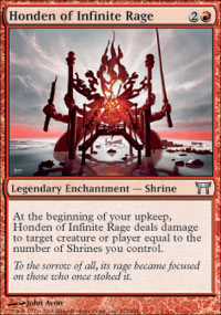 Honden of Infinite Rage - Foil | Champions of Kamigawa