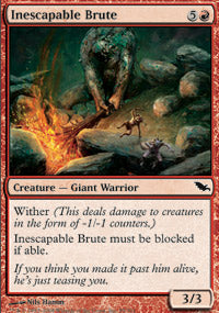 Inescapable Brute - Foil | Shadowmoor