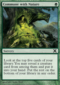 Commune with Nature - Foil | 10th Edition