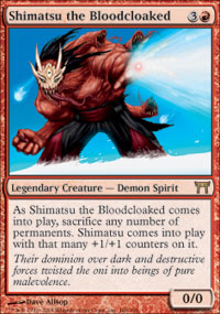 Shimatsu the Bloodcloaked - Foil | Champions of Kamigawa