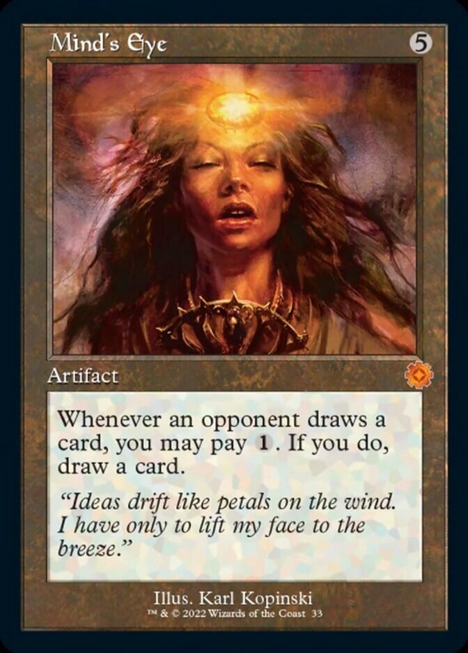 Mind's Eye - Retro Frame | The Brothers' War: Retro Frame Artifacts