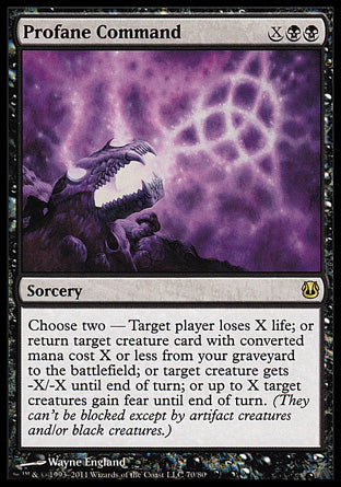 Profane Command | Duel Decks: Ajani vs. Nicol Bolas