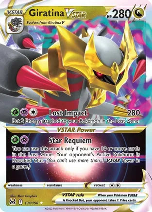 Giratina VSTAR - 131/196 - Ultra Rare | SWSH - Lost Origin